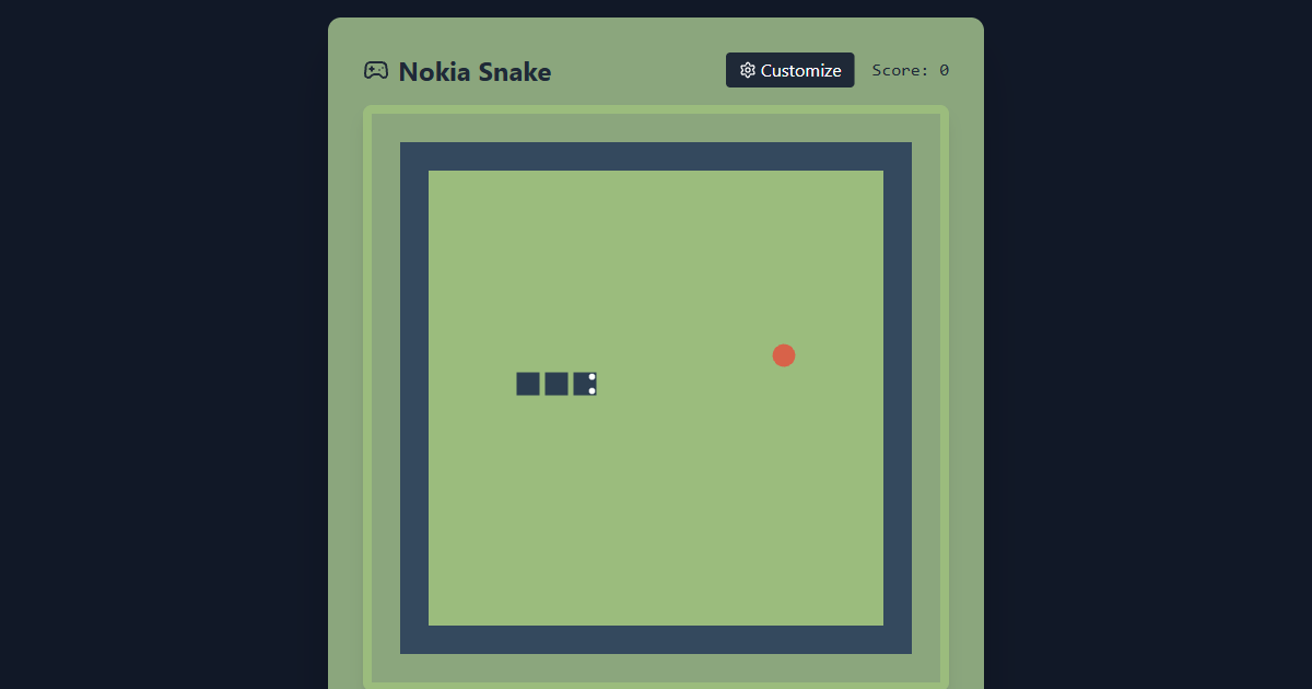 Nokia Snake 3D