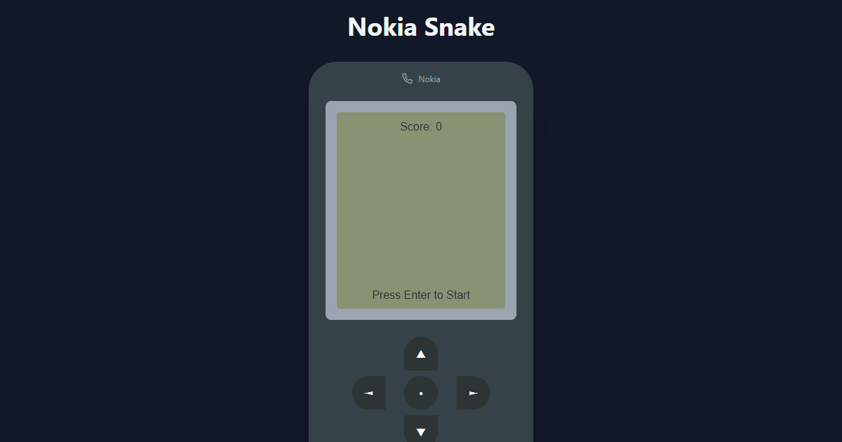 Nokia Snake Classic