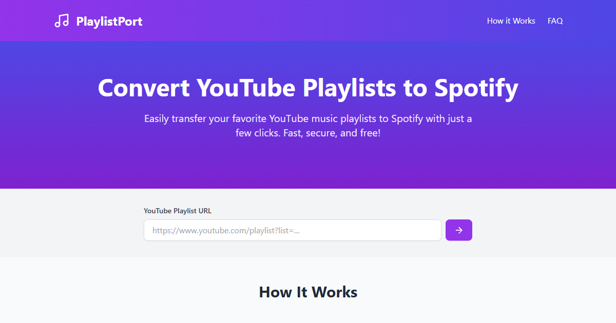 YouTube to Spotify Converter